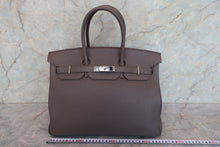 Load image into Gallery viewer, HERMES BIRKIN 35 Togo leather Etain Hand bag 700070166