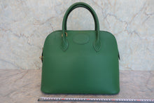 画像をギャラリービューアに読み込む, HERMES/エルメス ボリード35 クシュベル グリーン □C刻印 ショルダーバッグ 800040155