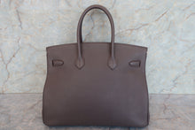 Load image into Gallery viewer, HERMES BIRKIN 35 Togo leather Etain Hand bag 700070166