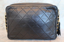 将图片加载到图库查看器,CHANEL/香奈儿 经典双C 流苏 链条包 羊皮 Black/Gold hadware(黑色/金色金属) 肩背包 700100156