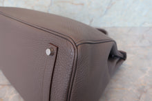 Load image into Gallery viewer, HERMES BIRKIN 35 Togo leather Etain Hand bag 700070166