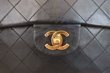 画像をギャラリービューアに読み込む, CHANEL/シャネル マトラッセWフラップWチェーンショルダーバッグ ラムスキン ブラック/ゴールド金具 ショルダーバッグ 800030143