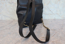Load image into Gallery viewer, CHANEL Triple CC Chain back pack Caviar skin Black/Gold Hardware Back pack 800080017
