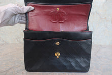 画像をギャラリービューアに読み込む, CHANEL/シャネル マトラッセWフラップWチェーンショルダーバッグ ラムスキン ブラック/ゴールド金具 ショルダーバッグ 800030143