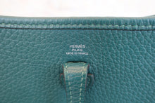 画像をギャラリービューアに読み込む, HERMES/エルメス エブリンTPM トリヨンクレマンス マラカイト □Q刻印 ショルダーバッグ 800020144