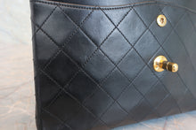 画像をギャラリービューアに読み込む, CHANEL/シャネル マトラッセWフラップWチェーンショルダーバッグ ラムスキン ブラック/ゴールド金具 ショルダーバッグ 800030143