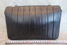 Load image into Gallery viewer, CHANEL Mademoiselle chain shoulder bag Lambskin Navy/Gold hadware Shoulder bag 700100131