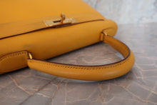 將圖片載入圖庫檢視器 HERMES/エルメス ケリー28 クシュベル ジョーヌ 〇Z刻印 ショルダーバッグ 700080126