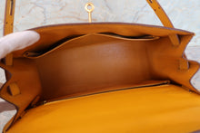 將圖片載入圖庫檢視器 HERMES/エルメス ケリー28 クシュベル ジョーヌ 〇Z刻印 ショルダーバッグ 700080126