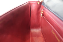 Load image into Gallery viewer, CHANEL Mademoiselle chain shoulder bag Lambskin Navy/Gold hadware Shoulder bag 700100131