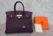 画像をギャラリービューアに読み込む, HERMES/エルメス バーキン35 トリヨンクレマンス レザン □F刻印 ハンドバッグ 800020049