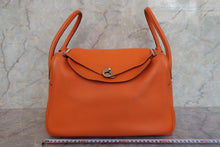 將圖片載入圖庫檢視器 HERMES/エルメス リンディ34 トリヨンクレマンス オレンジ □M刻印 ショルダーバッグ 700090073