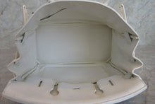 Load image into Gallery viewer, HERMES BIRKIN 30 Clemence leather White □O Engraving Hand bag 700050283