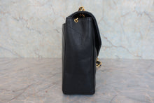 画像をギャラリービューアに読み込む, CHANEL/シャネル Vステッチチェーンショルダーバッグ キャビアスキン ブラック/ゴールド金具 ショルダーバッグ 800030196