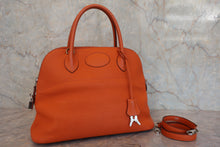 将图片加载到图库查看器,HERMES/BOLIDE 31 Clemence leather Orange □H刻印 Shoulder bag 800040168