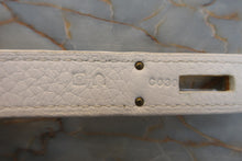 Load image into Gallery viewer, HERMES BIRKIN 30 Clemence leather White □O Engraving Hand bag 700050283