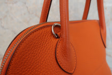 将图片加载到图库查看器,HERMES/BOLIDE 31 Clemence leather Orange □H刻印 Shoulder bag 800040168