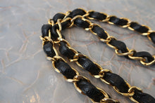 Load image into Gallery viewer, CHANEL V-Stitch chain shoulder bag Caviar skin Black/Gold hadware Shoulder bag 800030196