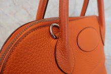 将图片加载到图库查看器,HERMES/BOLIDE 31 Clemence leather Orange □H刻印 Shoulder bag 800040168