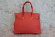 画像をギャラリービューアに読み込む, HERMES/エルメス バーキン30 トゴ サンギーヌ □O刻印 ハンドバッグ 800020135