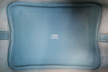 画像をギャラリービューアに読み込む, HERMES/エルメス ピコタンPM トリヨンクレマンス ブルージーン □I刻印 ハンドバッグ 800010011