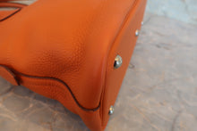将图片加载到图库查看器,HERMES/BOLIDE 31 Clemence leather Orange □H刻印 Shoulder bag 800040168