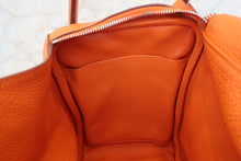 画像をギャラリービューアに読み込む, HERMES/エルメス リンディ34 トリヨンクレマンス オレンジ □M刻印 ショルダーバッグ 700090073