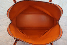 将图片加载到图库查看器,HERMES/BOLIDE 31 Clemence leather Orange □H刻印 Shoulder bag 800040168