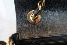 画像をギャラリービューアに読み込む, CHANEL/シャネル Vステッチチェーンショルダーバッグ キャビアスキン ブラック/ゴールド金具 ショルダーバッグ 800030196