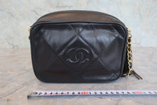 画像をギャラリービューアに読み込む, CHANEL/シャネル ココマークフリンジチェーンショルダーバッグ ラムスキン ブラック/ゴールド金具 ショルダーバッグ 800030205