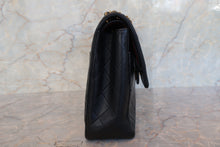 Load image into Gallery viewer, CHANEL Matelasse double flap double chain shoulder bag Lambskin Navy/Gold hadware Shoulder bag 700100126