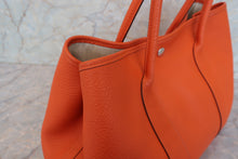 Load image into Gallery viewer, HERMES  GARDEN PARTY PM Negonda leather Orange poppy □R Engraving Tote bag 700030103