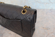 將圖片載入圖庫檢視器 CHANEL/シャネル マトラッセWフラップWチェーンショルダーバッグ ラムスキン ブラック/ゴールド金具 ショルダーバッグ 800080031
