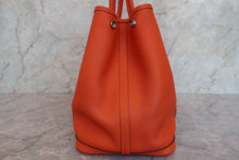 Load image into Gallery viewer, HERMES  GARDEN PARTY PM Negonda leather Orange poppy □R Engraving Tote bag 700030103