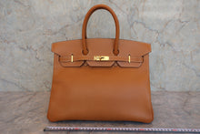 画像をギャラリービューアに読み込む, HERMES/エルメス バーキン35 アルデンヌ ナチュラル 〇Z刻印 ハンドバッグ 800050033