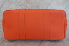 Load image into Gallery viewer, HERMES  GARDEN PARTY PM Negonda leather Orange poppy □R Engraving Tote bag 700030103