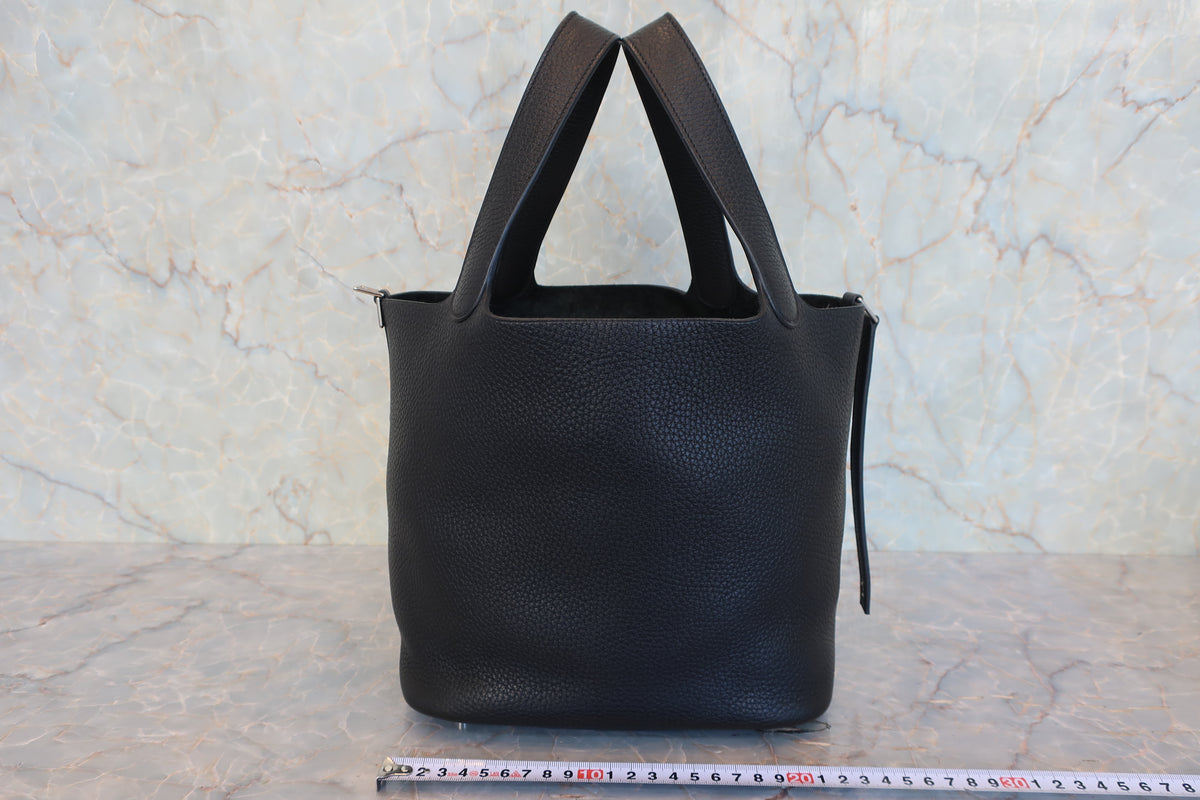 専用　エルメス ピコタンロック　MM トリヨンクレマンス　ブラック　ハンドバッグ HERMES／エルメス ピコタンロックMM トリヨンクレマンス ブラック A