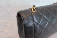 画像をギャラリービューアに読み込む, CHANEL/シャネル ダイアナマトラッセチェーンショルダーバッグ ラムスキン ブラック/ゴールド金具 ショルダーバッグ 800060186