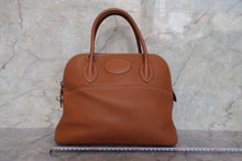 将图片加载到图库查看器,HERMES/BOLIDE 31 Clemence leather Gold □K刻印 Shoulder bag 700120028