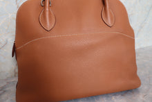 将图片加载到图库查看器,HERMES/BOLIDE 31 Clemence leather Gold □K刻印 Shoulder bag 700120028