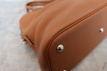 将图片加载到图库查看器,HERMES/BOLIDE 31 Clemence leather Gold □K刻印 Shoulder bag 700120028