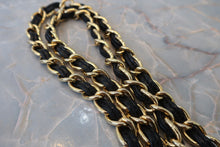 画像をギャラリービューアに読み込む, CHANEL/シャネル ココマークチェーンショルダーバッグ ラムスキン ブラック/ゴールド金具 ショルダーバッグ 800030207
