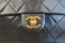 將圖片載入圖庫檢視器 CHANEL/シャネル ミニマトラッセシングルフラップチェーンショルダーバッグ ブラック/ゴールド金具 ラムスキン ショルダーバッグ 800080084
