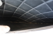 Load image into Gallery viewer, CHANEL Medium Matelasse single flap chain shoulder bag Lambskin Black/Gold hadware Shoulder bag 700100113