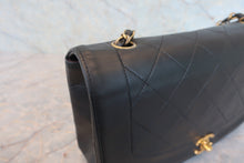 将图片加载到图库查看器,CHANEL/香奈儿 戴妃 CF 链条包 羊皮 Black/Gold hadware(黑色/金色金属) 肩背包 800030200