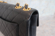 將圖片載入圖庫檢視器 CHANEL/シャネル 中マトラッセシングルフラップチェーンショルダーバッグ キャビアスキン ブラック/ゴールド金具 ショルダーバッグ 700040129