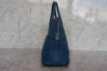 将图片加载到图库查看器,HERMES BOLIDE 35 Clemence leather Blue □G刻印 700120002