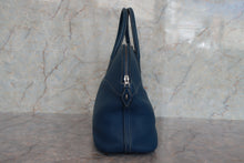 将图片加载到图库查看器,HERMES BOLIDE 35 Clemence leather Blue □G刻印 700120002