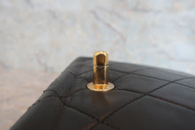 将图片加载到图库查看器,CHANEL/香奈儿 戴妃 CF 链条包 羊皮 Black/Gold hadware(黑色/金色金属) 肩背包 800030200