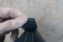 将图片加载到图库查看器,HERMES BOLIDE 35 Clemence leather Blue □G刻印 700120002